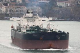 Oil tanker passing through Strait of Hormuz heading to discharge its cargo in South Korea
