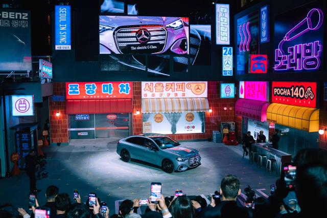 디 올-뉴 일렉트릭 C-클래스 월드 프리미어 현장 이미지