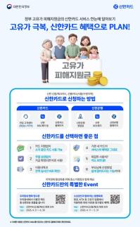 신한카드, 고유가 피해지원금 원스톱 서비스 제공