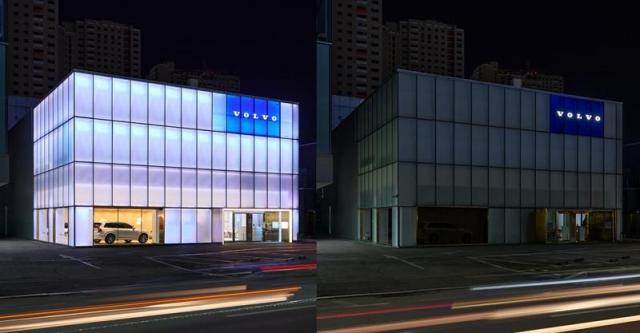 볼보자동차 전시장 사진볼보자동차코리아 