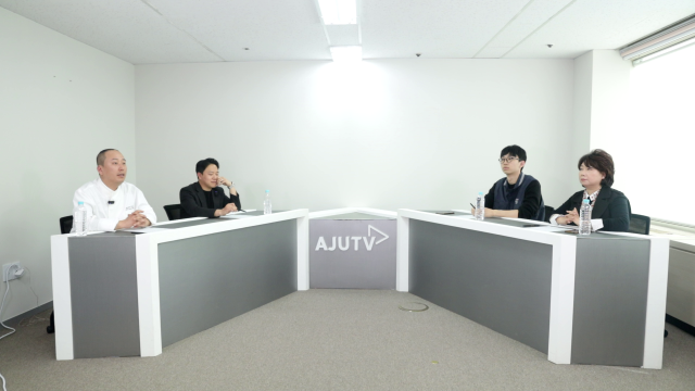 15일 아주경제 스튜디오에서 진행된 편의점 도시락 블라인트 데스트 현장의 모습 사진아주경제