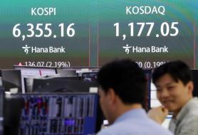 KOSPI Jumps More Than 2% to Top 6,370 on Foreign, Institutional Buying