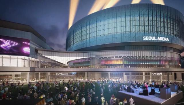Rendering of the Chang-dong arena complex. [Photo=Seoul Metropolitan Government]