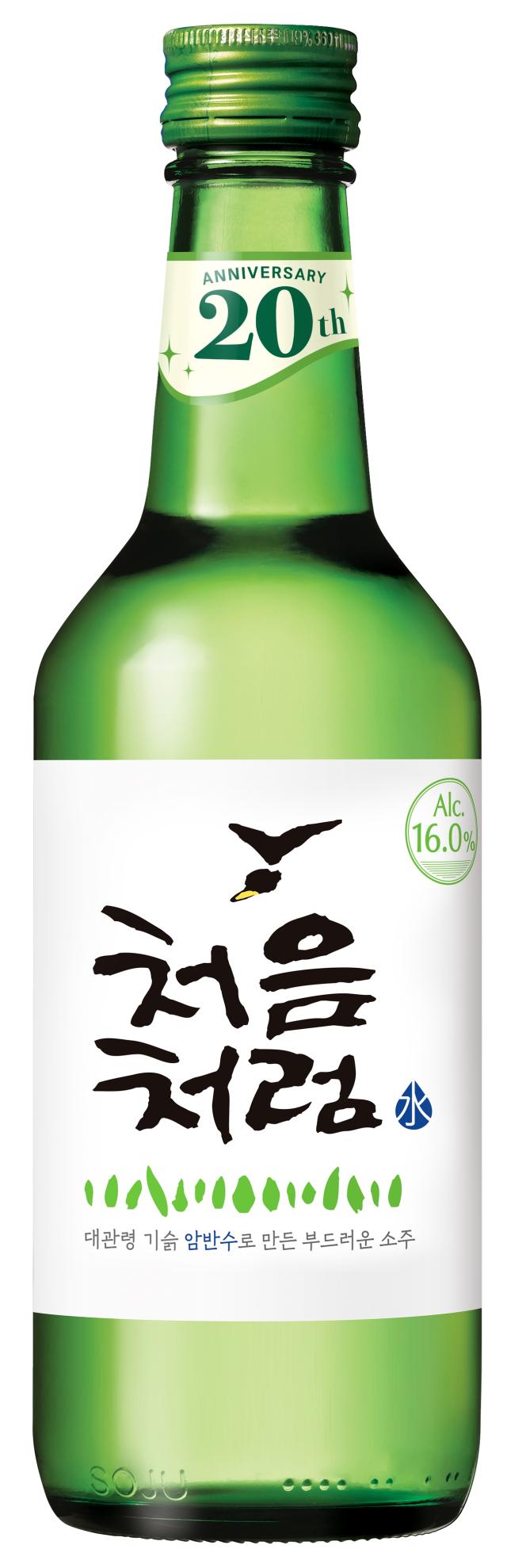 롯데칠성음료 소주 처음처럼 [사진=롯데칠성음료]