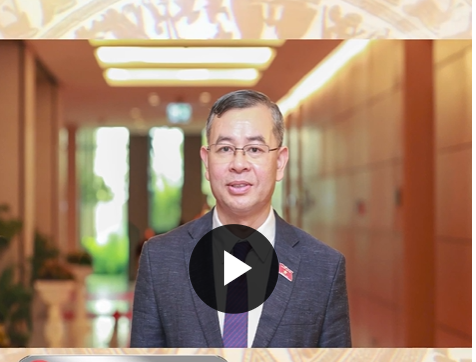 越南财政部长吴文俊在YouTube上的截图