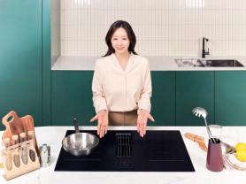 Samsung Electronics Launches Infinite Line Induction Cooktop With Built-In Hood