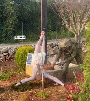십자가상 부순 이스라엘 병사 2명 구금…레바논 점령지 훼손 파문