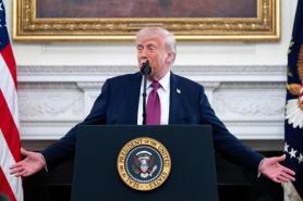Trump says Iran doesn’t want to close Strait of Hormuz, hints U.S. blockade will continue