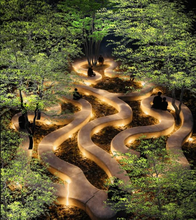 호반건설 기부정원 사진서울시