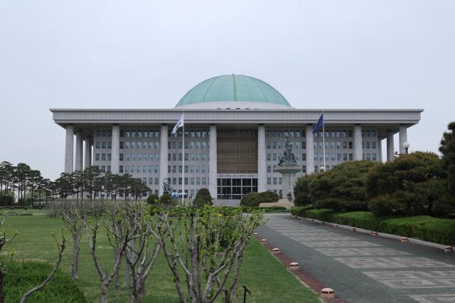 A general view of the National Assembly of South Korea in Yeouido Seoul on April 22 AJP Yoo Na-hyun