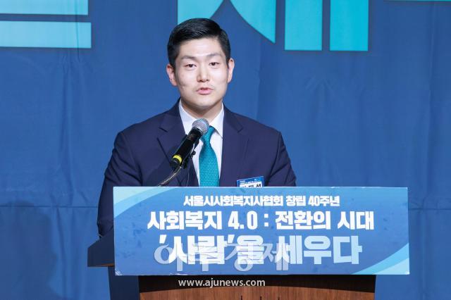 [포토] 축사하는 김재섭 의원
