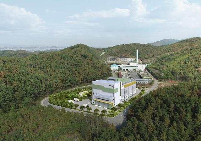 폐기물처리소각시설 조감도사진예산군