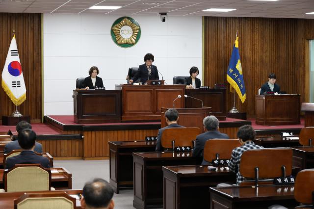 제2차 본회의 사진동해시의회