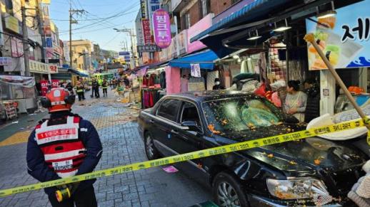 12명 사상 목동 깨비시장 돌진 70대 男…1심 금고형 집유