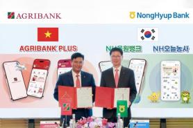 Ngân hàng NH Hàn Quốc hợp tác với Agribank Việt Nam về tài chính nông nghiệp số