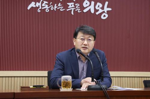 의왕시, 안치권 부시장 시정 주요 현안 점검 