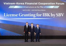 Việt Nam cấp phép ngân hàng cho IBK sau 9 năm, mở rộng "bàn đạp" cho doanh nghiệp Hàn Quốc