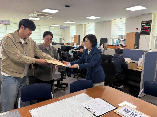 사진김보라 안성시장 후보 선거사무소