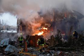 Zelenskyy Says Russian Barrage Kills 4, Wounds More Than 30 Across Ukraine