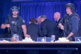 Trump evacuated after gunfire at White House correspondents dinner
