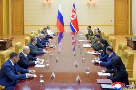 Russia’s Lower House Speaker Visits North Korea for Kursk Operation Anniversary Event