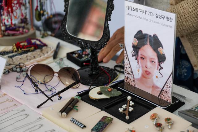 Visitors attend the 2026 Spring Royal Culture Festival at Gyeongbokgung Palace in Seoul on April 27 2026 AJP Yoo Na-hyun

