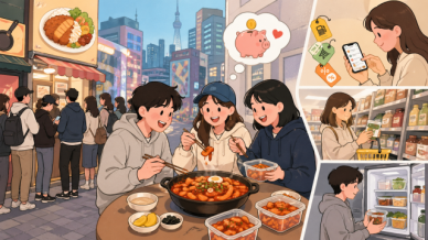从穷鬼地图到拼好饭 高物价时代下韩国年轻人的生存法则