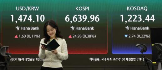 코스피, 장 초반 6670선 돌파…사상 최고치 연달아 경신