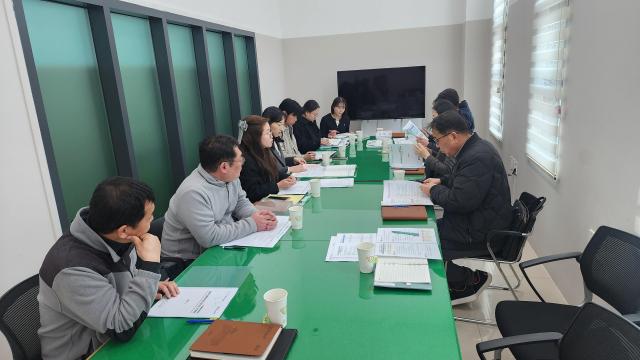 태안국제원예치유박람회 유관기관 감염병위험평가 관련 회의 장면사진충남도