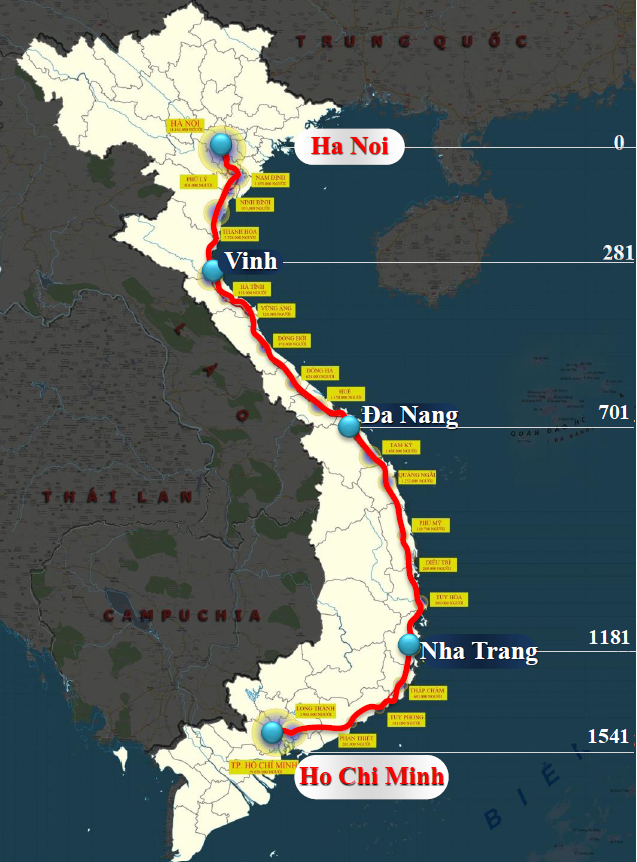베트남 북남 고속철도 건설사업 사진국토교통부