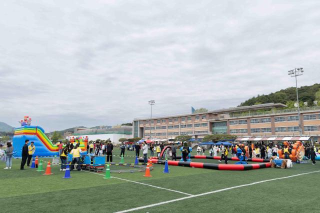 지난해 개최된 청양 어린이날 큰잔치 진행 모습사진청양군