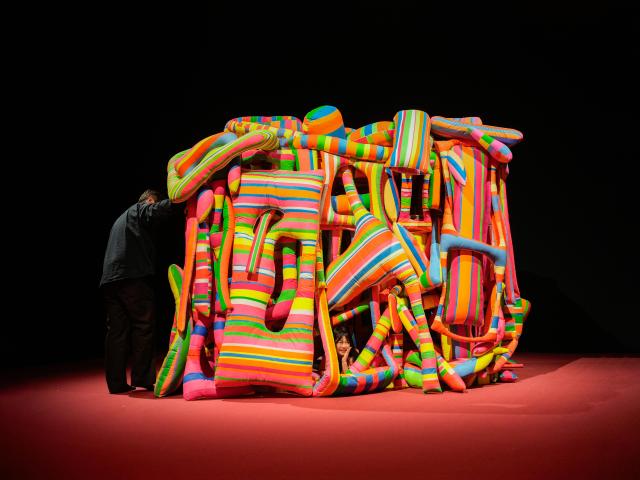 Marta Minujín’s ‘Roll Around and Live!’