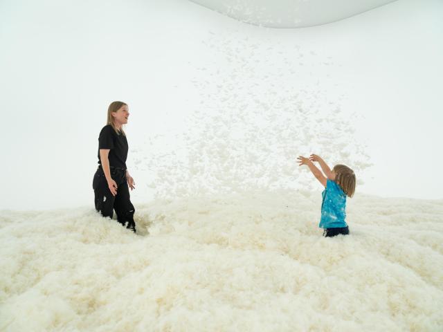 Judy Chicago’s ‘Feather Room’