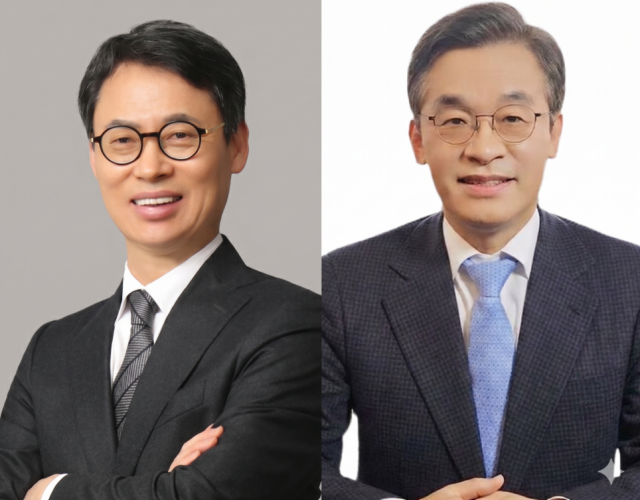 왼쪽부터이규철 대륙아주 대표변호사 임진석 린 대표변호사 사진법무법인 대륙아주 법무법인 린