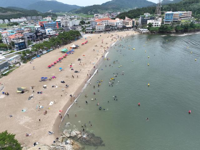 부안 격포 해수욕장사진부안군