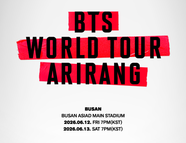 This photo captured from Nol ticket show the upcoming dates of BTS Busan concert. 