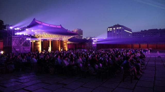 At Changdeokgung Palace Injeongjeon Hall in Seoul the 2026 Royal Palace Concert is underway on May 1 2026 AJP Yoo Na-hyun 20260501



