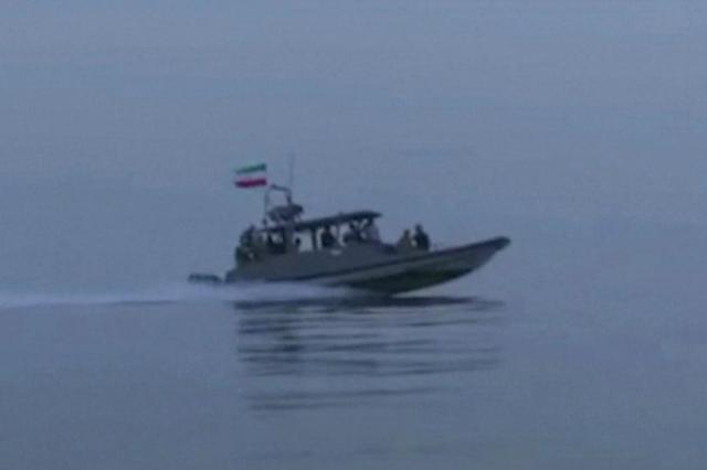 호르무즈 해협의 이란 혁명수비대IRGC 선박 사진AFP 연합
