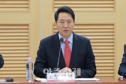 [포토] 발언하는 오세훈 시장후보
