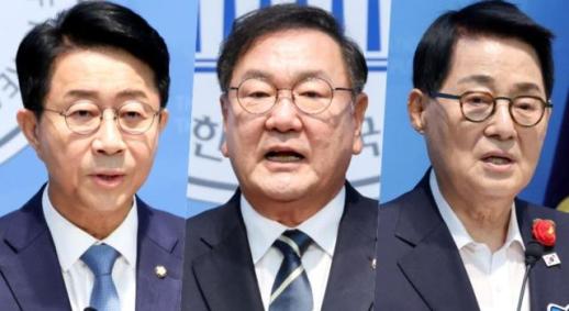 친명 조정식, 정책통 김태년, 최고령 박지원 국회의장 3파전