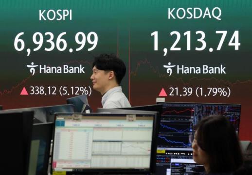 [사설] 코스피 6900 돌파, 주가보다 제도를 끌어올릴 때다