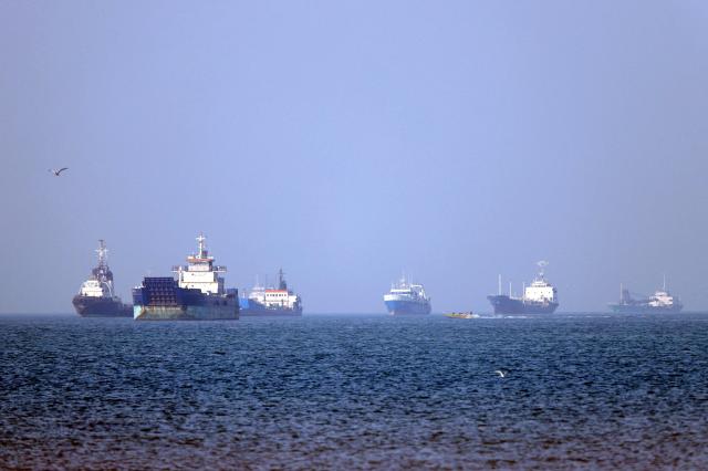 Saudi Arabia has not fully benefited from higher oil prices as a prolonged closure of the Strait of Hormuz disrupts exports. Photo: Yonhap via Reuters