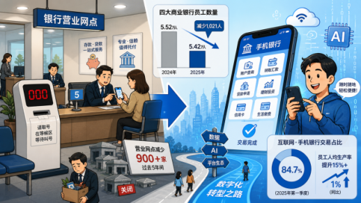 高薪与裁员并行 数字化浪潮下的韩国银行业变局