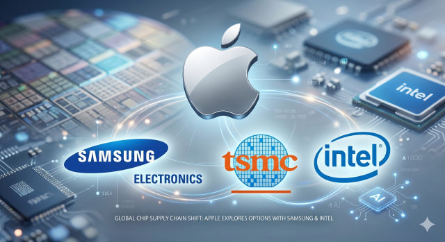 Apple weighs Samsung, Intel for chip supply as Samsung inks US AI foundry deal