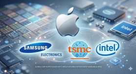 Apple weighs Samsung for chip supply as Samsung joins $1 trillion club
