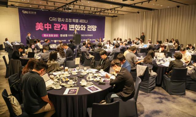 Yan Xuetong who delivered a lecture at a seminar held on May 6 2026 is a leading realist theorist in China’s international relations community AJP Yoo Na-hyun
