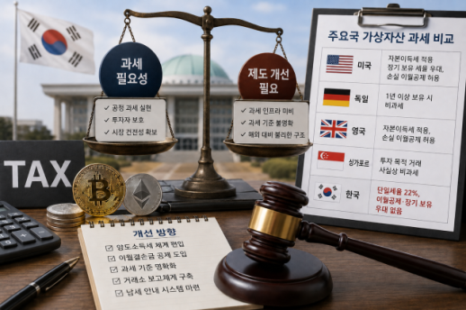 [김지윤의 골든피그] "코인만 세금?"…내년 가상자산 과세 시행 앞두고 형평성 논란