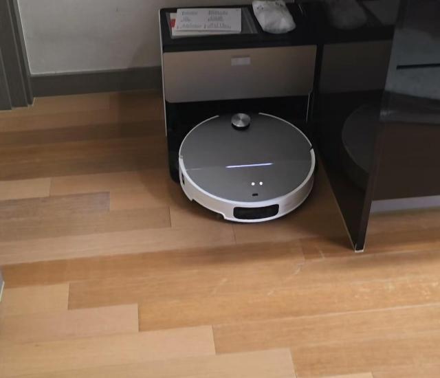 A roborock in action in a home in Goyang Gyeonggi Province