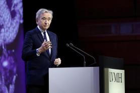 LVMH Chairman Bernard Arnault Visits South Korea for Store Inspections