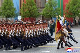 North Korean Troops Participate in Russias Victory Day Parade